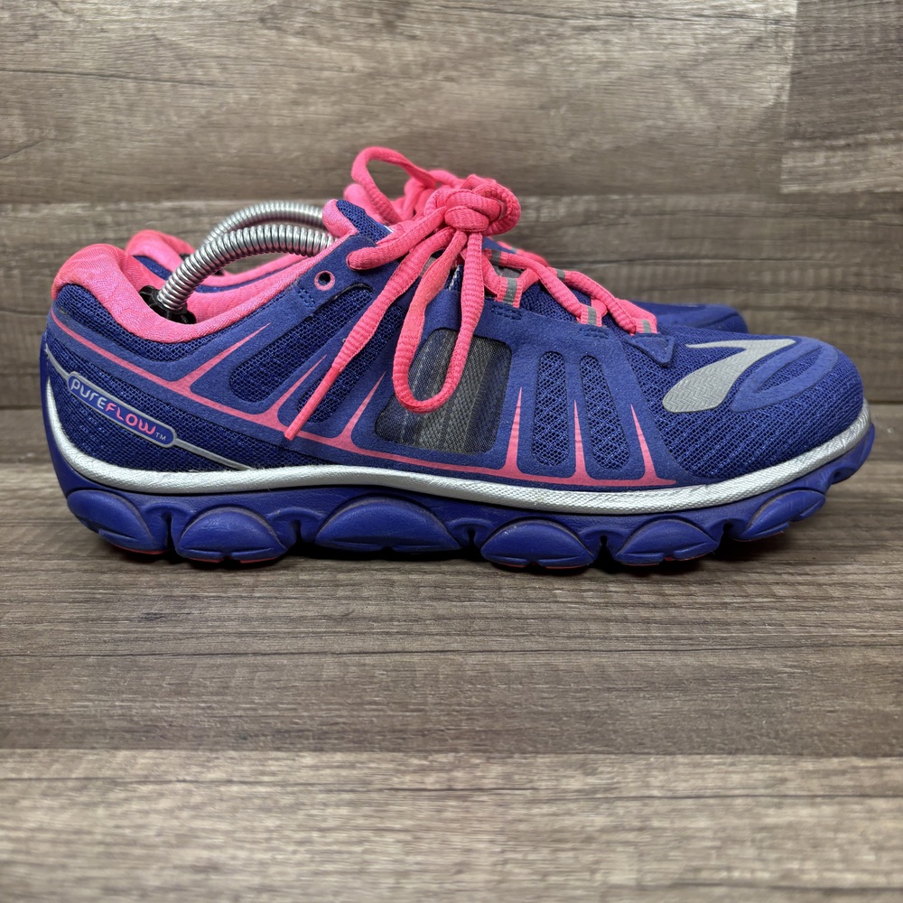 Brooks PureFlow 2 Purple Pink Womens US Size 8.5 1201311B463 Running Shoes